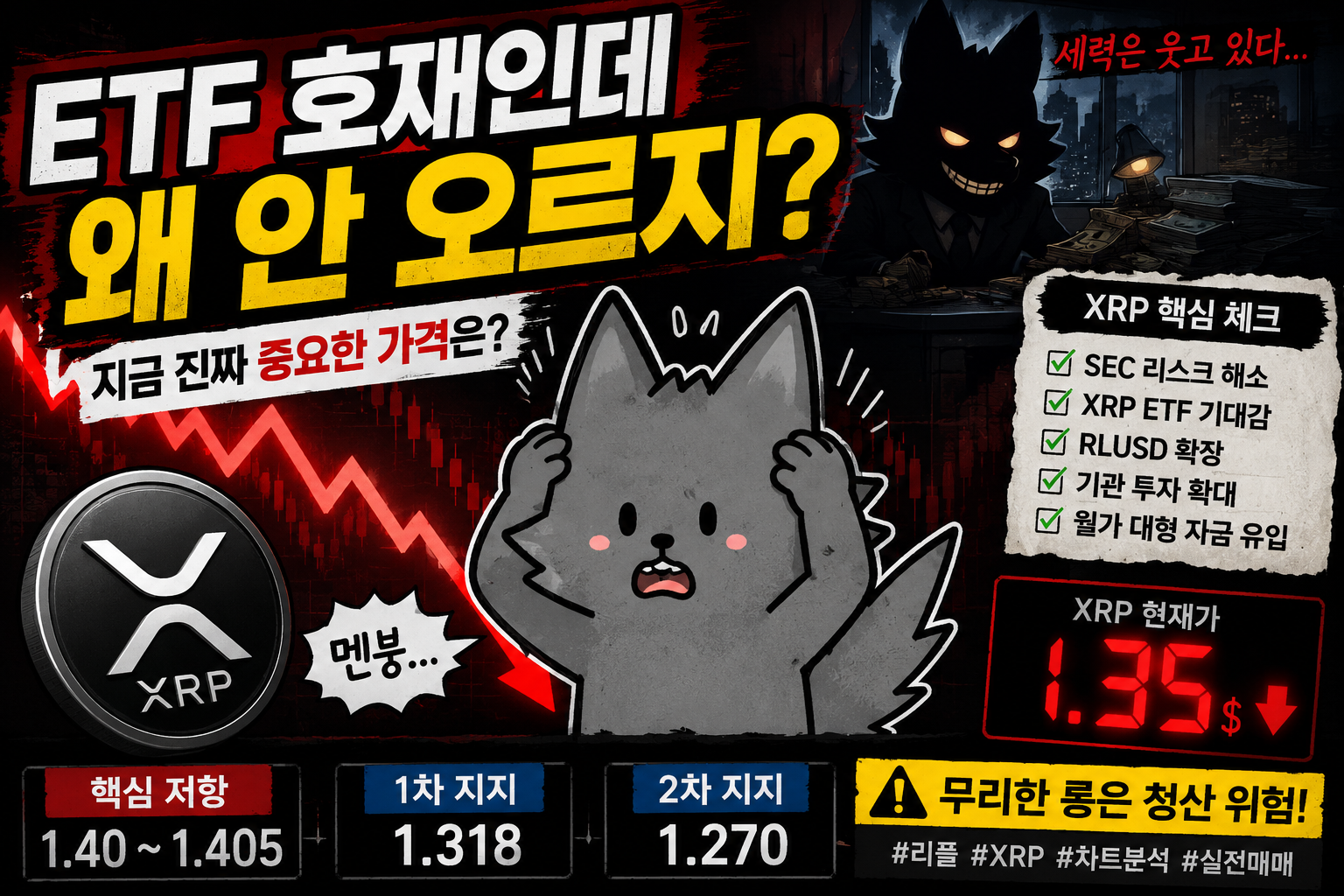 리플 XRP 차트 분석 썸네일